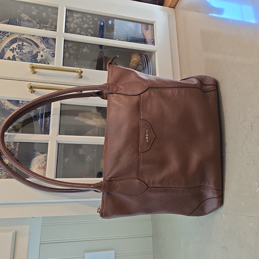 Lodis Chocolate Brown Tote Bag